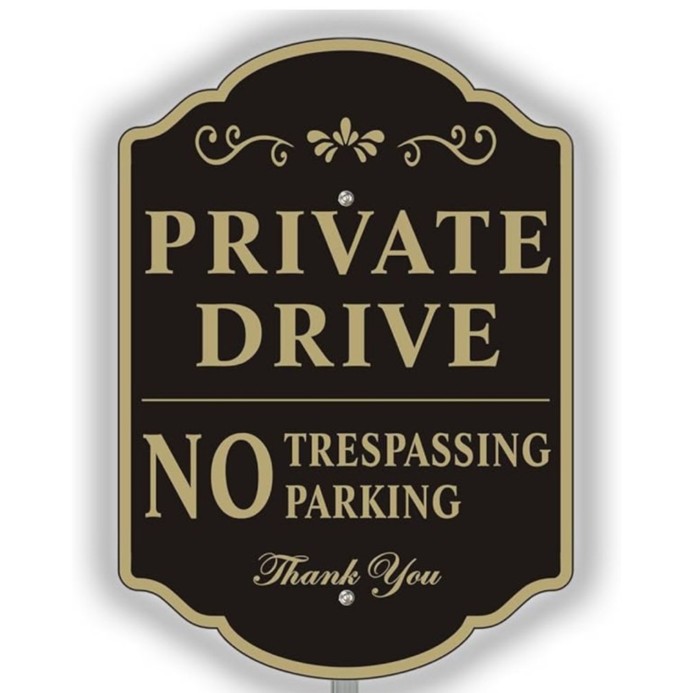 Private Drive Aluminum Sign NEW IN PACKAGE